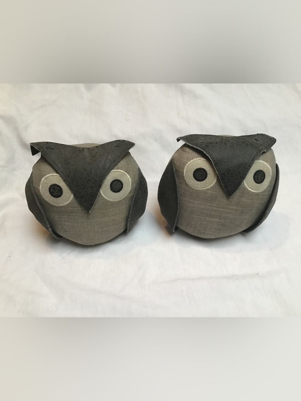DORA DESIGNS  OWL BOOK ENDS TAGS ATTACHED